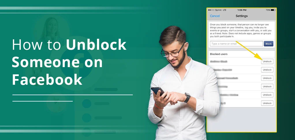 How to unblock someone on Facebook